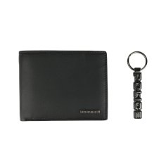 Police Coffret Cadeau Homme, Portefeuille en Cuir Véritable et Porte-clés en Métal 2