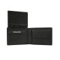 Police Men's Gift Box, Genuine Leather Wallet and Metal Keyring — logo detail