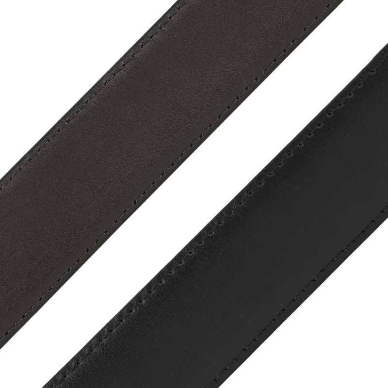 Police Coffret Cadeau Homme, Portefeuille et Ceinture Réversible, en Cuir Véritable — vue arrière