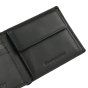 Police Coffret Cadeau Homme, Portefeuille en Cuir Véritable et Stylo à Bille — détail logo