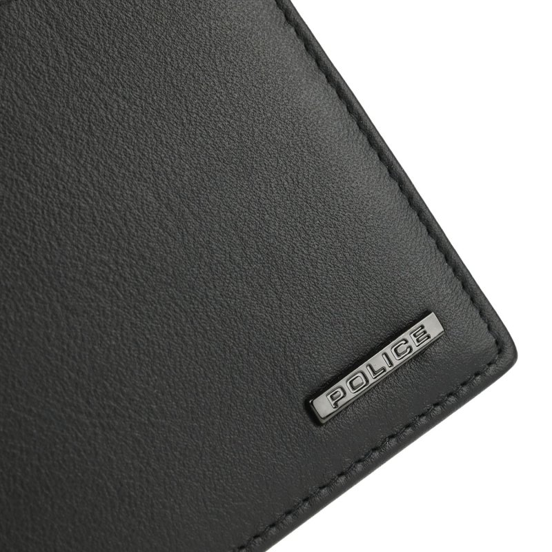 Police Coffret Cadeau Homme, Portefeuille en Cuir Véritable et Stylo à Bille — vue 7