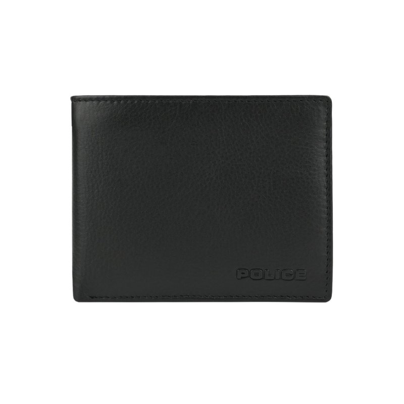 Police Estuche de Regalo para Hombre, Cartera y Cinturón Reversible, de Piel Auténtica — detalle