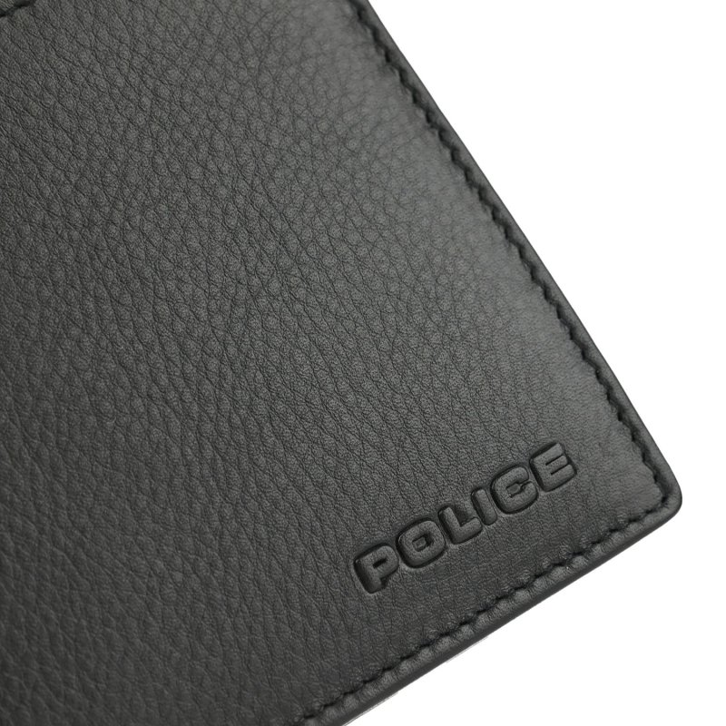 Police Men's Gift Box, Wallet and Reversible Belt, in Genuine Leather — view 7