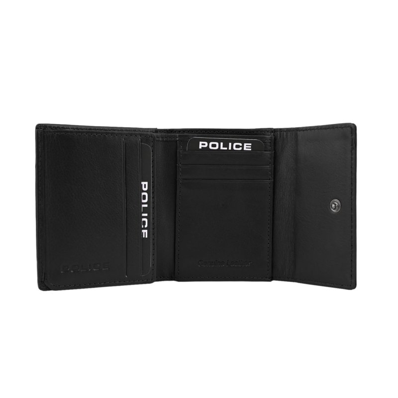 Police Portefeuille Femme en Cuir Véritable, Petit et Fin, avec Porte-cartes et Porte-monnaie, avec Boîte 59 — vue 11