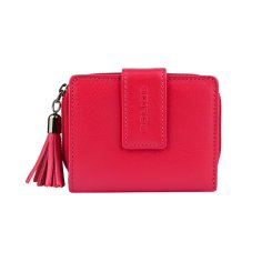 Police Women's Genuine Leather Wallet, Small and Slim, Card Holder and Coin Purse, With Box