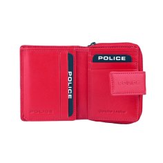 Police Women's Genuine Leather Wallet, Small and Slim, Card Holder and Coin Purse, With Box 2