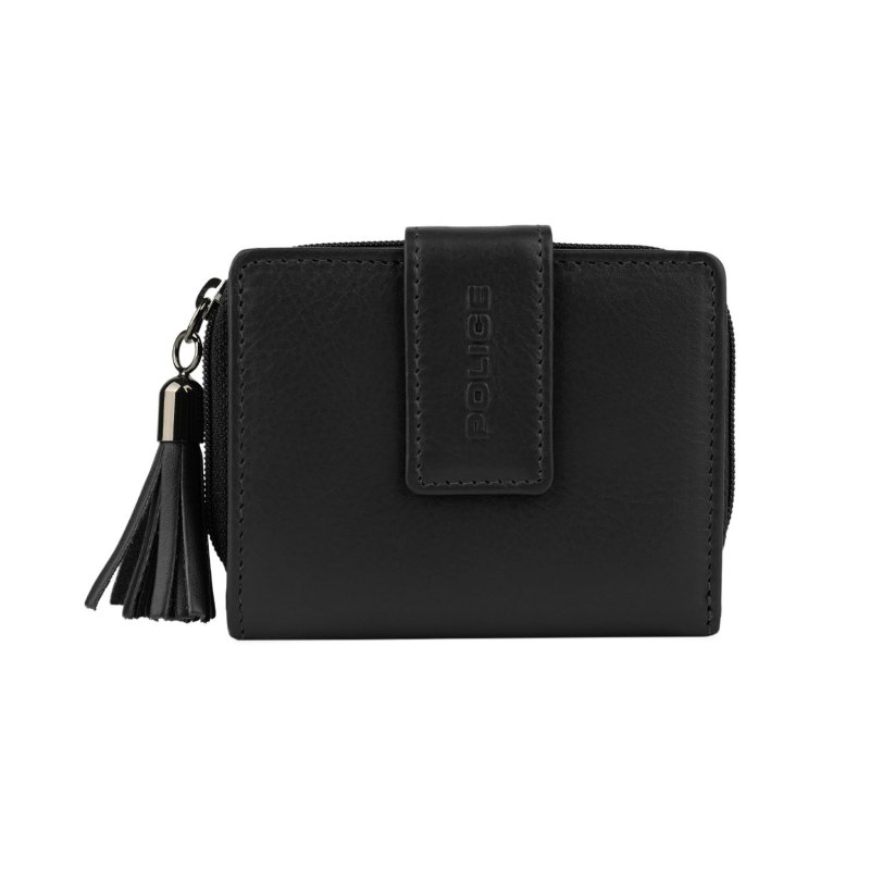 Police Women's Genuine Leather Wallet, Small and Slim, Card Holder and Coin Purse, With Box — view 10