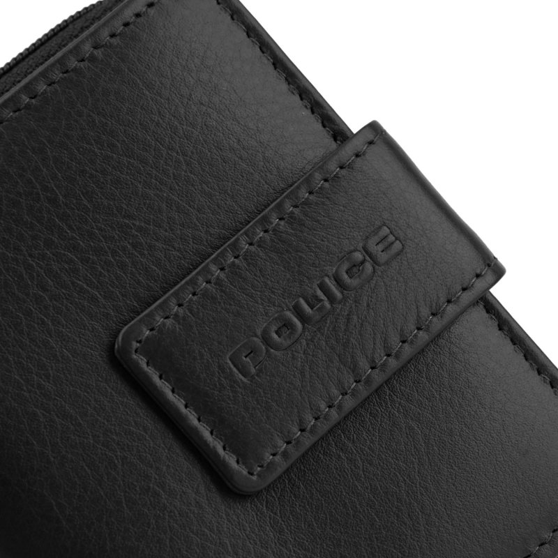 Police Women's Genuine Leather Wallet, Small and Slim, Card Holder and Coin Purse, With Box — view 16
