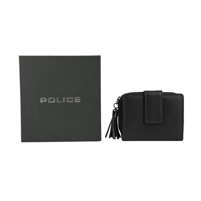Police Women's Genuine Leather Wallet, Small and Slim, Card Holder and Coin Purse, With Box — view 17