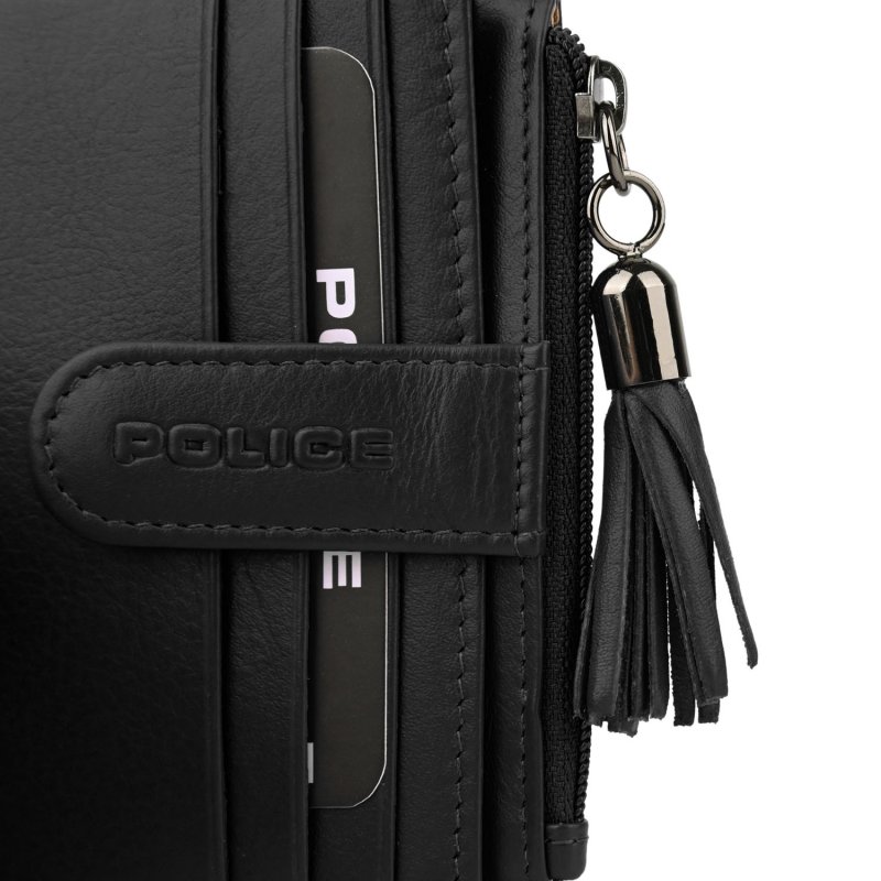 Police Women's Genuine Leather Wallet, Small and Slim, Card Holder and Coin Purse, With Box 65 — view 7