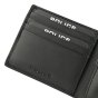 Police Men's Genuine Leather Wallet, Slim with Coin Purse, Card Holder and Gift Box 81 — back view