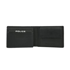 Police Men's Genuine Leather Wallet, Slim with Coin Purse, Card Holder and Gift Box 85 2
