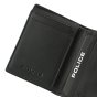 Police Men's Genuine Leather Wallet, Vertical Slim with Credit Card Holder and Gift Box 73 — inside