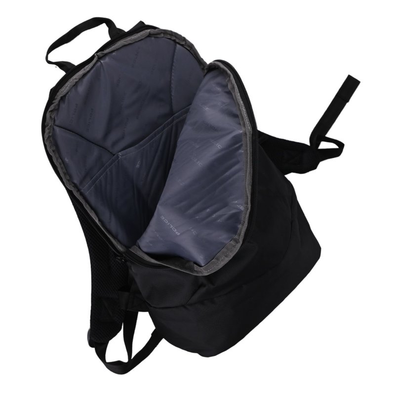 Police Herrenrucksack mit Laptopfach, für Laptops bis 17 Zoll, ideal für Arbeit, Reise, Schule, geräumig und robust… — Detail