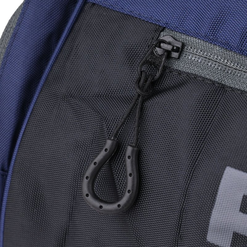 Police Bolsa de Deporte para Hombre y Mujer, Bolsa Deportiva con Compartimento para Zapatos, Duffle Bag Negro y Az… — vista 7