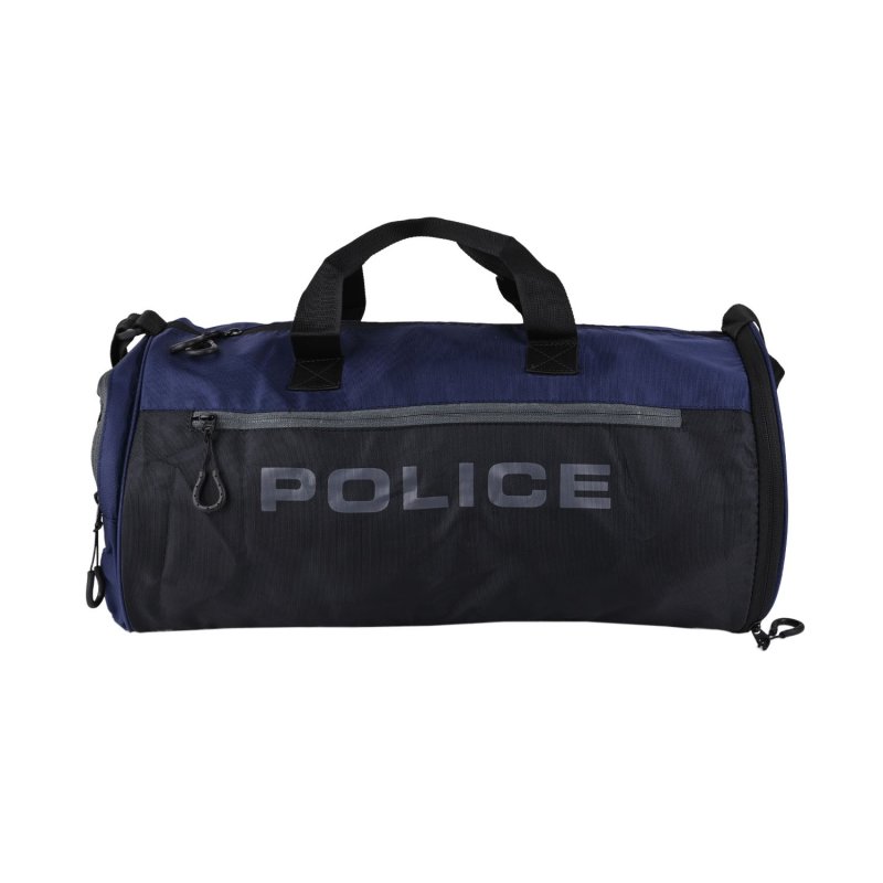 Police Bolsa de Deporte para Hombre y Mujer, Bolsa Deportiva con Compartimento para Zapatos, Duffle Bag Negro y A… — vista 10