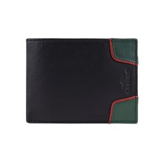 CHARRO Portefeuille Homme en Cuir Véritable, Classique avec Porte-Monnaie, Boîte Cadeau 2
