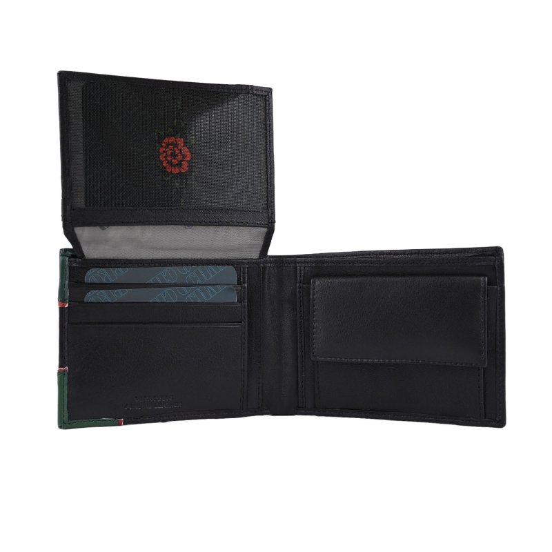 CHARRO Cartera de Hombre en Piel Auténtica, Clásica con Monedero, Caja de Regalo — vista 9