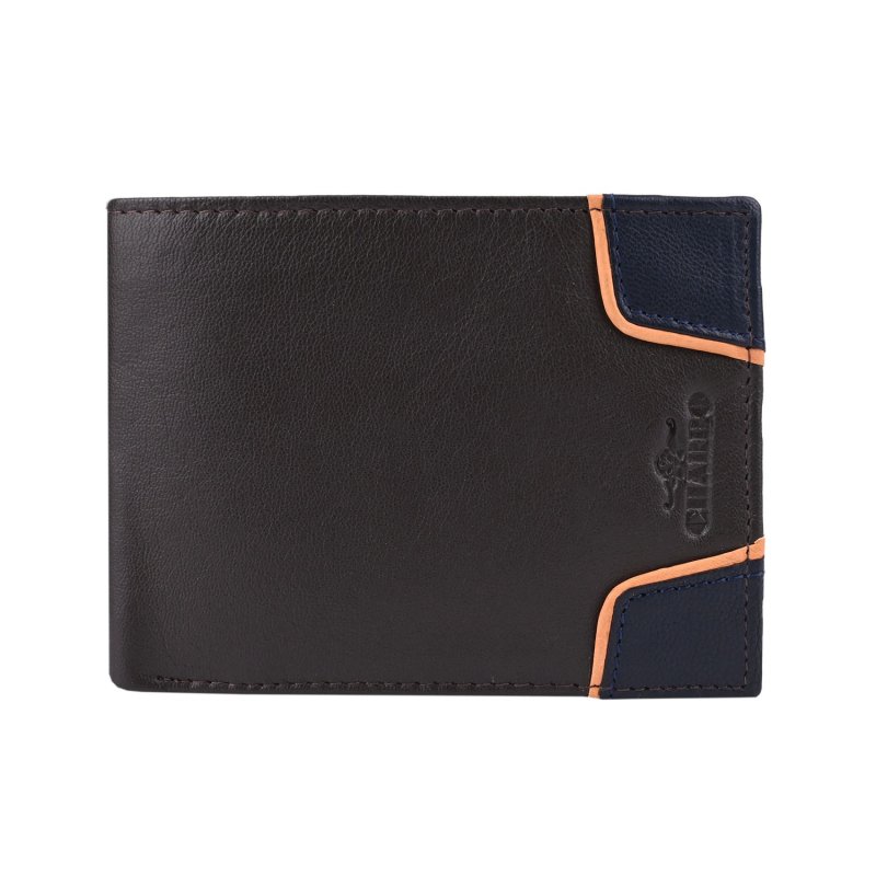 Charro Men's Genuine Leather Wallet, Classic with Coin Purse, Gift Box — view 13