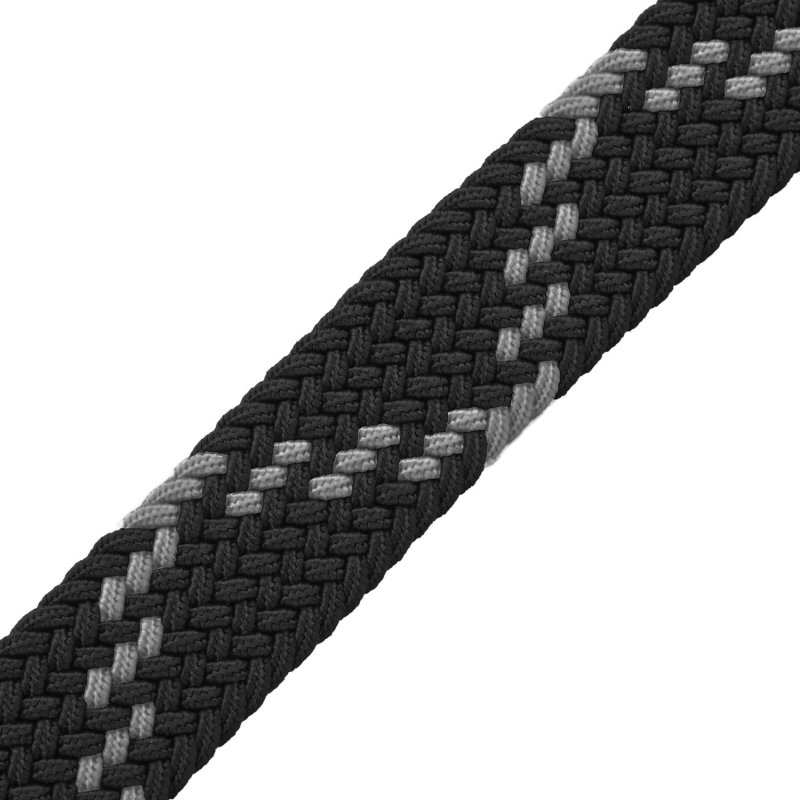 Armata di Mare Elastic Woven Belt, Men Women, With Genuine Leather Inserts, Gift Box — detail