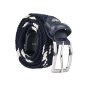 Armata di Mare Elastic Woven Belt, Men Women, With Genuine Leather Inserts, Gift Box — view 13