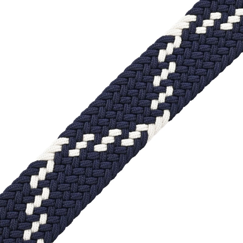 Armata di Mare Ceinture Élastique Tressée, Homme Femme, Avec Inserts en Cuir Véritable, Coffret Cadeau — vue 17