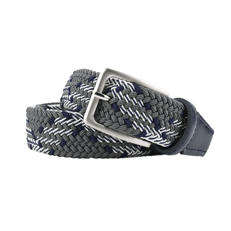 Armata di Mare Ceinture Élastique Tressée, Homme Femme, Avec Inserts en Cuir Véritable, Coffret Cadeau — vue 21