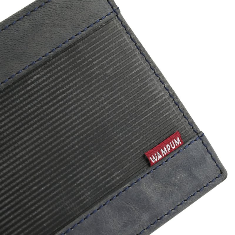 Wampum Men's Genuine Leather Wallet, Classic with Coin Pocket, With Box — view 12