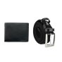 Biagiotti Men's Gift Set: Genuine Leather Wallet & Shortenable Elastic Belt — view 8