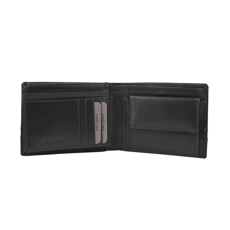 BIAGIOTTI HOMBRE, Cartera de Hombre en Piel Auténtica, con Monedero y Caja de Regalo — vista 8