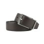 Police Men's Reversible Belt In Genuine Leather, Made in Italy, 3.5 cm High, Seamless, Adjustable And Shortenab… — front view