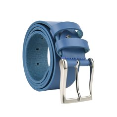 Conte Massimo Ceinture Homme en Cuir (Tannage Végétal), Sans Coutures, Raccourcissable, Hauteur 4cm