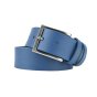 Conte Massimo Men's Belt in Genuine Vegetable-Tanned Leather, Without Stitching, Can Be Shortened, 4cm High — front view