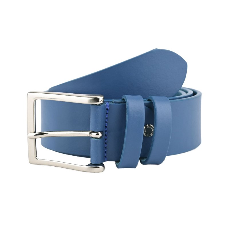 Conte Massimo Ceinture Homme en Cuir (Tannage Végétal), Sans Coutures, Raccourcissable, Hauteur 4cm — vue arrière