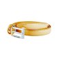 Biagiotti Women's Belt Thin 2 cm in Genuine Leather, Shortenable with Box — view 64