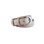 Biagiotti Women's Slim Belt 3 cm in Genuine Leather, Can Be Shortened, With Box — view 69