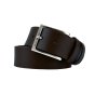 Conte Massimo Men's Belt in Genuine Vegetable-Tanned Leather, Without Stitching, Can Be Shortened, 4cm High — view 22