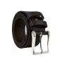 Conte Massimo Ceinture Homme en Cuir (Tannage Végétal), Sans Coutures, Raccourcissable, Hauteur 4cm — vue 21