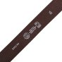 Conte Massimo Ceinture Homme en Cuir (Tannage Végétal), Sans Coutures, Raccourcissable, Hauteur 4cm — vue 24