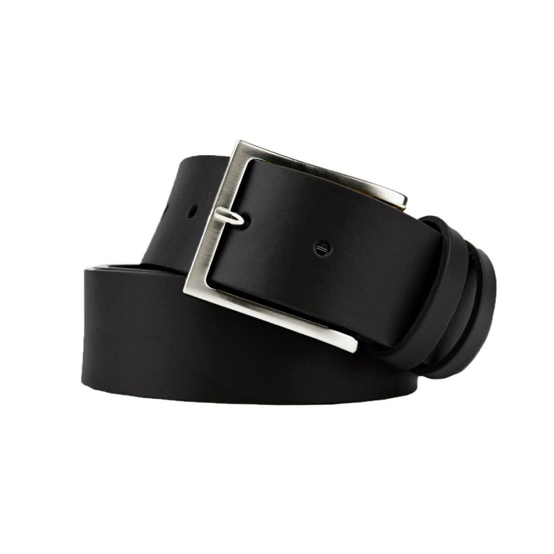Conte Massimo Herrengürtel aus Leder (pflanzlich gegerbt), Ohne Nähte, Kürzbar, Höhe 4cm — Ansicht 27