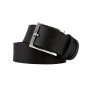 Conte Massimo Men's Belt in Genuine Vegetable-Tanned Leather, Without Stitching, Can Be Shortened, 4cm High — view 27