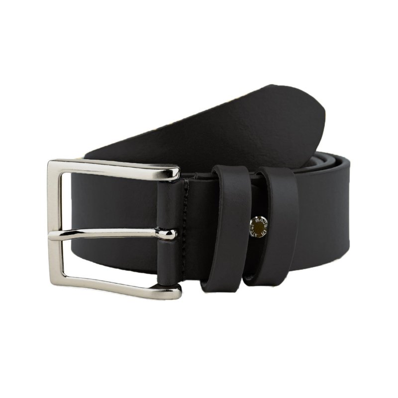 Conte Massimo Herrengürtel aus Leder (pflanzlich gegerbt), Ohne Nähte, Kürzbar, Höhe 4cm — Ansicht 28
