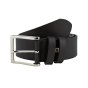 Conte Massimo Men's Belt in Genuine Vegetable-Tanned Leather, Without Stitching, Can Be Shortened, 4cm High — view 28