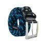 Sergio Tacchini Ceinture Élastique Tressée, Homme Femme, avec Inserts en Cuir Véritable, Boîte Cadeau — vue 74