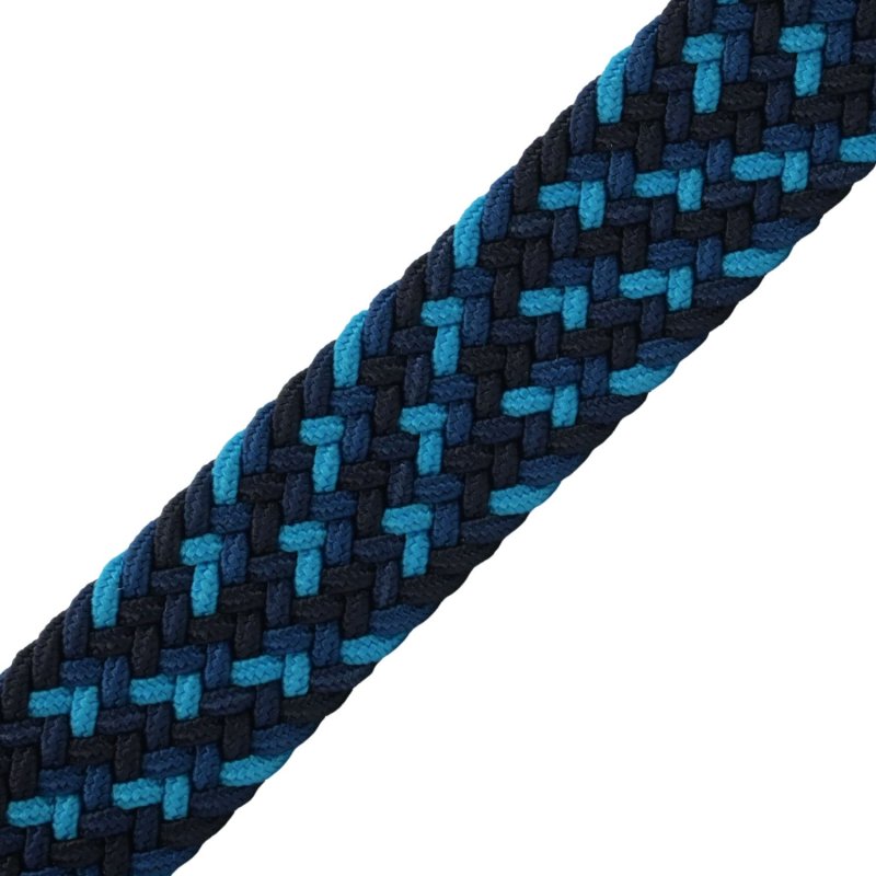 Sergio Tacchini Elastic Woven Belt, Men Women, With Genuine Leather Inserts, Gift Box — view 77