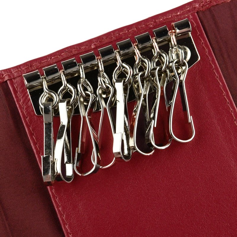 CONTE MASSIMO Étui à Clés Fin pour Homme et Femme en Cuir Véritable — vue 40