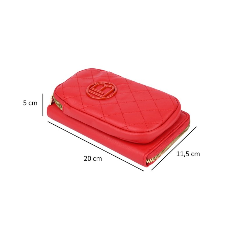 Laura Biagiotti Bolso Bandolera Mujer Cartera Con Portamóvil, Bandolera Ajustable y Bolsito Separable — vista 28