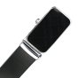 Police Men's Belt in Genuine Leather, Made in Italy, Quick-Release Buckle, Shortenable, with Box — front view
