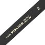 Police Men's Belt in Genuine Leather, Made in Italy, Quick-Release Buckle, Shortenable, with Box — detail