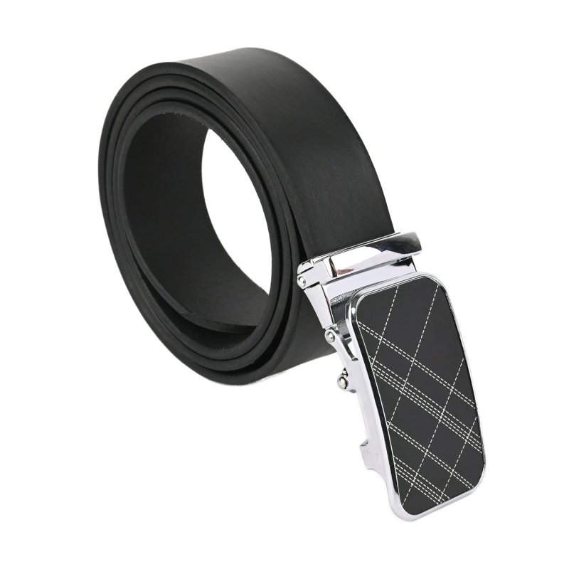 Police Men's Belt in Genuine Leather, Made in Italy, Quick-Release Buckle, Shortenable, with Box — logo detail
